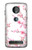 S3707 Fleur de cerisier rose fleur de printemps Etui Coque Housse pour Motorola Moto Z3, Z3 Play