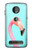 S3708 Flamant rose Etui Coque Housse pour Motorola Moto Z3, Z3 Play