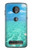 S3720 Summer Ocean Beach Etui Coque Housse pour Motorola Moto Z3, Z3 Play
