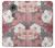 S3716 Motif floral rose Etui Coque Housse pour Motorola Moto E5 Plus