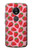 S3719 Modèle de fraise Etui Coque Housse pour Motorola Moto E5 Plus