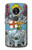 S3743 Carte de tarot le jugement Etui Coque Housse pour Motorola Moto E5 Plus