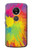 S3675 Tâche de couleur Etui Coque Housse pour Motorola Moto G6 Play, Moto G6 Forge, Moto E5