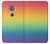 S3698 Drapeau de fierté LGBT Etui Coque Housse pour Motorola Moto G6 Play, Moto G6 Forge, Moto E5