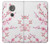 S3707 Fleur de cerisier rose fleur de printemps Etui Coque Housse pour Motorola Moto G6 Play, Moto G6 Forge, Moto E5