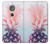 S3711 Ananas rose Etui Coque Housse pour Motorola Moto G6 Play, Moto G6 Forge, Moto E5