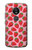 S3719 Modèle de fraise Etui Coque Housse pour Motorola Moto G6 Play, Moto G6 Forge, Moto E5