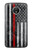 S3687 Drapeau américain de pompier mince ligne rouge Etui Coque Housse pour Motorola Moto E4 Plus