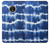 S3671 Tie Dye bleu Etui Coque Housse pour Motorola Moto E4