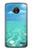 S3720 Summer Ocean Beach Etui Coque Housse pour Motorola Moto E4