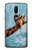 S3680 Girafe de sourire mignon Etui Coque Housse pour OnePlus 6
