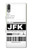 S3664 Étiquette de bagages de voyage aérien Etui Coque Housse pour Sony Xperia L3