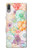 S3705 Fleur florale pastel Etui Coque Housse pour Sony Xperia L3