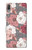 S3716 Motif floral rose Etui Coque Housse pour Sony Xperia L3