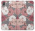 S3716 Motif floral rose Etui Coque Housse pour Sony Xperia L3