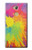 S3675 Tâche de couleur Etui Coque Housse pour Sony Xperia XA2 Ultra