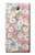 S3688 Motif d'art floral floral Etui Coque Housse pour Sony Xperia XA2 Ultra