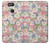 S3688 Motif d'art floral floral Etui Coque Housse pour Sony Xperia XA2 Ultra