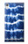 S3671 Tie Dye bleu Etui Coque Housse pour Sony Xperia XA1