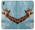 S3680 Girafe de sourire mignon Etui Coque Housse pour Sony Xperia XA1