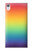 S3698 Drapeau de fierté LGBT Etui Coque Housse pour Sony Xperia XA1