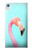S3708 Flamant rose Etui Coque Housse pour Sony Xperia XA1
