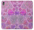 S3710 Coeur d'amour rose Etui Coque Housse pour Sony Xperia XA1