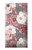 S3716 Motif floral rose Etui Coque Housse pour Sony Xperia XA1