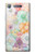 S3705 Fleur florale pastel Etui Coque Housse pour Sony Xperia XZ1