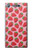 S3719 Modèle de fraise Etui Coque Housse pour Sony Xperia XZ1