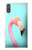 S3708 Flamant rose Etui Coque Housse pour Sony Xperia XZ