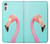 S3708 Flamant rose Etui Coque Housse pour Sony Xperia XZ