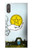 S3722 Carte de tarot Pièces de l'As des Pentacles Etui Coque Housse pour Sony Xperia XZ