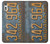 S3750 Plaque d'immatriculation de véhicule vintage Etui Coque Housse pour Sony Xperia XZ