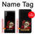 S3753 Roses de crâne gothique sombre Etui Coque Housse pour Sony Xperia XZ