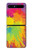 S3675 Tâche de couleur Etui Coque Housse pour Samsung Galaxy Z Flip 5G