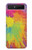 S3675 Tâche de couleur Etui Coque Housse pour Samsung Galaxy Z Flip 5G