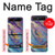 S3676 Pierre de marbre abstraite colorée Etui Coque Housse pour Samsung Galaxy Z Flip 5G