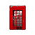 S0058 Cabine téléphonique Etui Coque Housse pour iPad mini 4, iPad mini 5, iPad mini 5 (2019)
