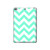 S1723 Monnaie Chevron Zigzag Etui Coque Housse pour iPad mini 4, iPad mini 5, iPad mini 5 (2019)
