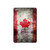 S2490 Canada Feuille d'érable Drapeau Texture Etui Coque Housse pour iPad mini 4, iPad mini 5, iPad mini 5 (2019)
