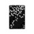 S2544 Kimono japonais style Noir motif fleur Etui Coque Housse pour iPad mini 4, iPad mini 5, iPad mini 5 (2019)
