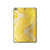 S2713 Serpent jaune imprimé graphique Peau Etui Coque Housse pour iPad mini 4, iPad mini 5, iPad mini 5 (2019)