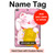 S3025 Rose Maneki Neko chat chanceux Etui Coque Housse pour iPad mini 4, iPad mini 5, iPad mini 5 (2019)
