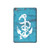 S3053 Marin Blue Anchor Etui Coque Housse pour iPad mini 4, iPad mini 5, iPad mini 5 (2019)