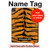 S0576 Tigre Peau Etui Coque Housse pour iPad Pro 11 (2021,2020,2018, 3rd, 2nd, 1st)