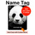 S1072 Panda Etui Coque Housse pour iPad Pro 11 (2021,2020,2018, 3rd, 2nd, 1st)