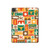 S1873 Motif de l'Ouest Etui Coque Housse pour iPad Pro 11 (2021,2020,2018, 3rd, 2nd, 1st)