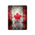 S2490 Canada Feuille d'érable Drapeau Texture Etui Coque Housse pour iPad Pro 11 (2021,2020,2018, 3rd, 2nd, 1st)
