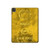 S2618 Un Kilo Lingot d'or Etui Coque Housse pour iPad Pro 11 (2021,2020,2018, 3rd, 2nd, 1st)